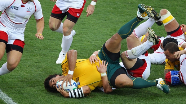 Try - Salesi Ma'afu touches down