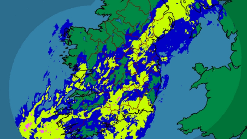 Met Éireann have issued a weather warning