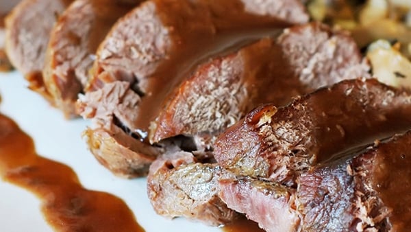 Loin of Wicklow venison with carrot and star anise
