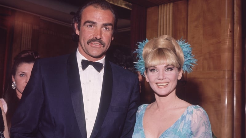 Sean Connery and Diane Cilento pictured in 1967