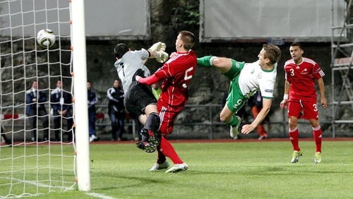 Kevin Doyle puts Ireland in front