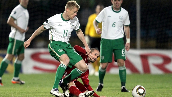 Andorra 0-2 Rep Ireland: Damien Duff