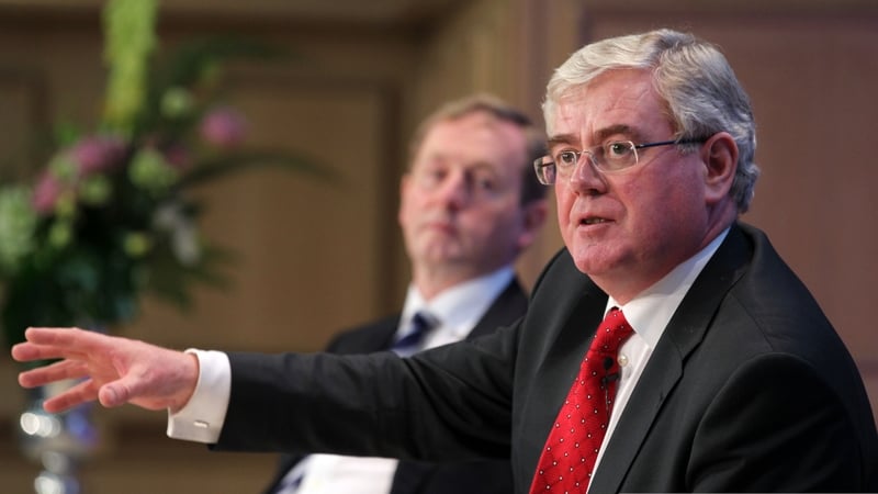 Fine Gael and Labour are up one point in the poll