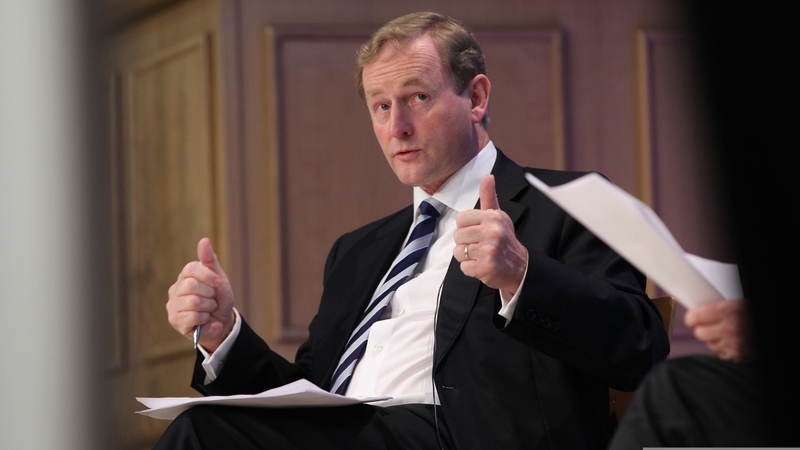 Enda Kenny said Ireland cannot follow Greece into debt default