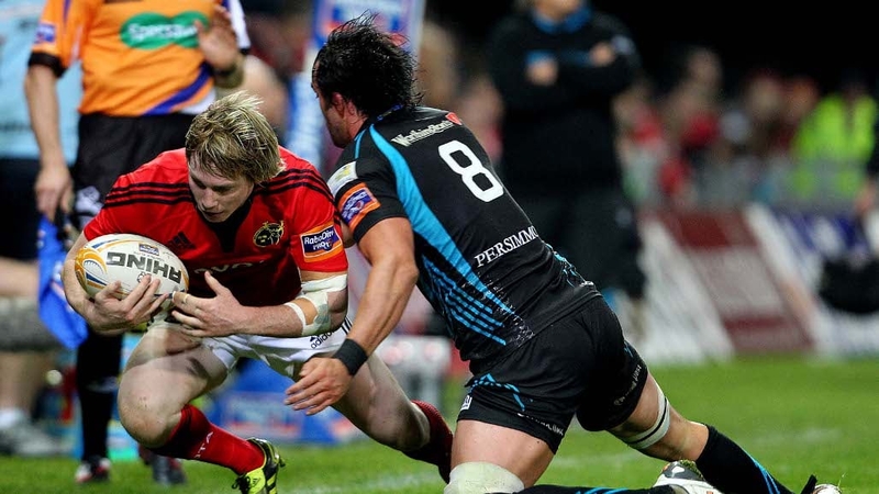 Danny Barnes managed a smart try but Munster were outdone by Ospreys