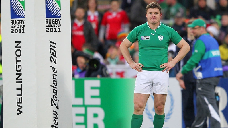 Brian O'Driscoll - Irelanc captain after the quarter-final defeat to Wales
