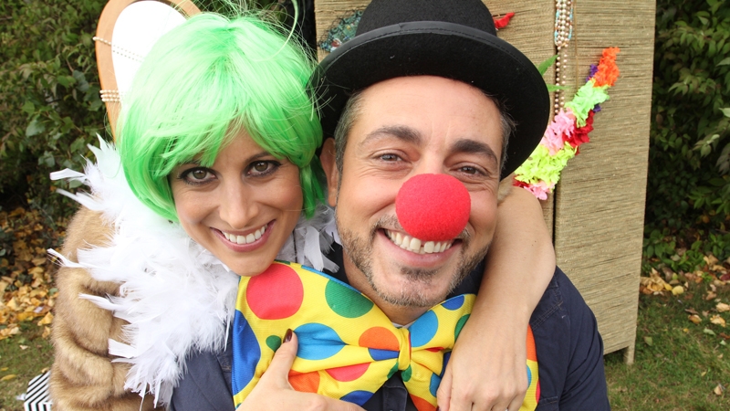 Lucy Kennedy and Baz Ashmawy dress up for Barnardos