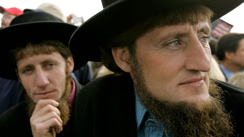 Amish regard uncut beards and hair as expressions of faith