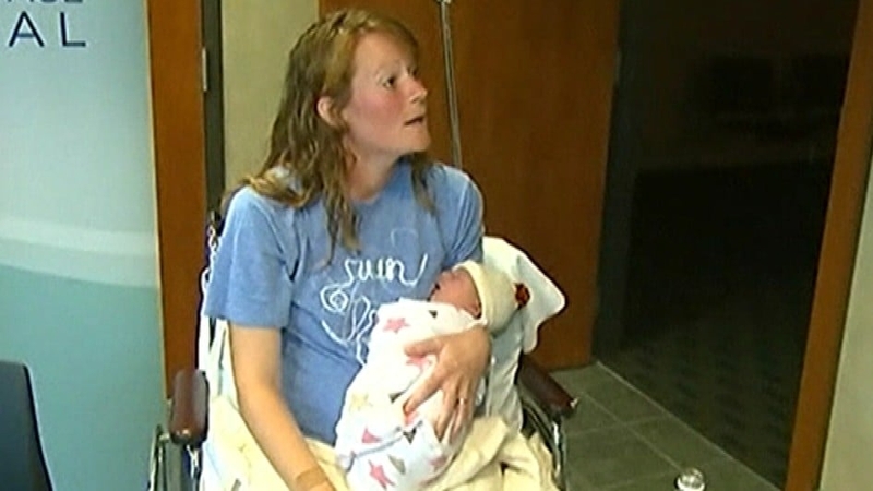 Amber Miller did not expect to finish the race