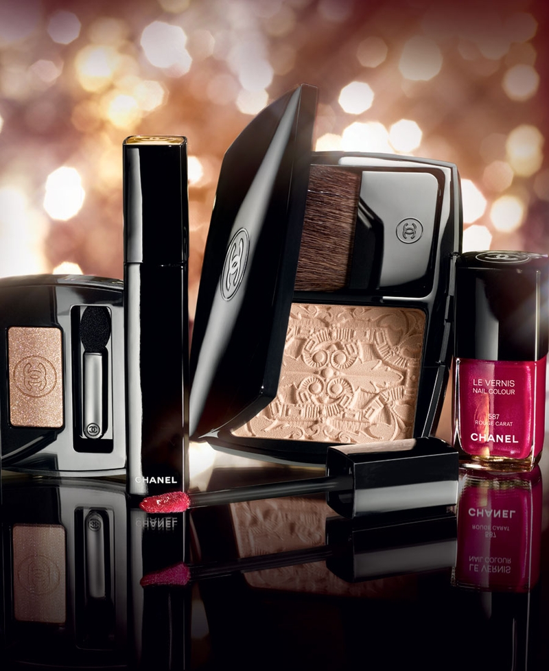 Products from the Chanel Christmas collection