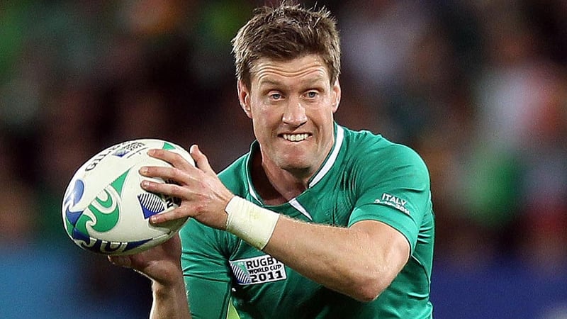 Ronan O'Gara received the freedom of Cork City
