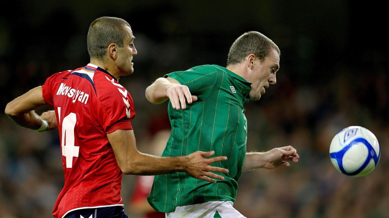 Richard Dunne scored the second goal for Ireland