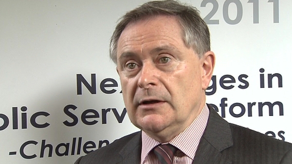 Brendan Howlin ending "added years" for top civil servants