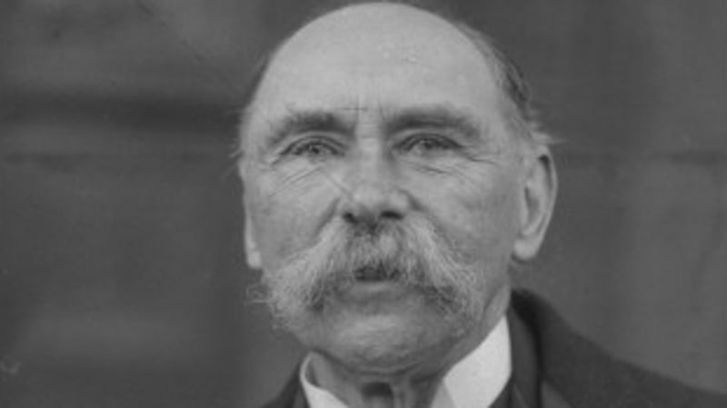 Douglas Hyde delivered the country's first public radio transmission