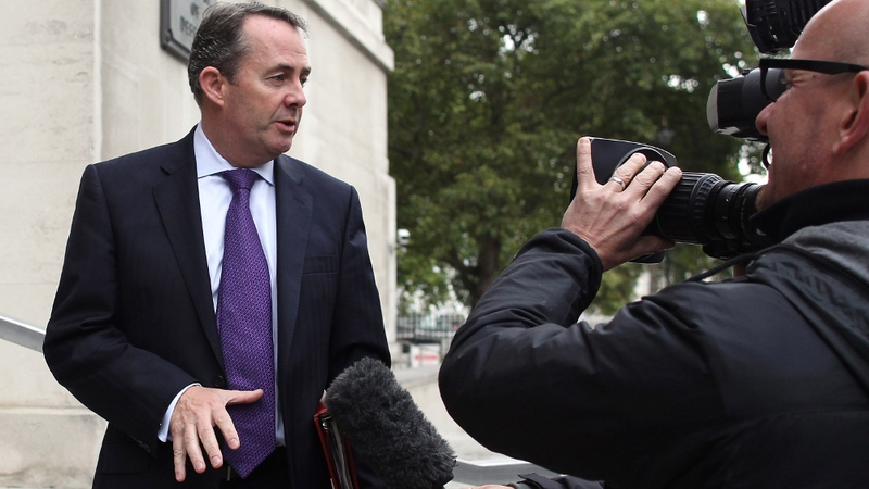 Former British defence secretary Liam Fox