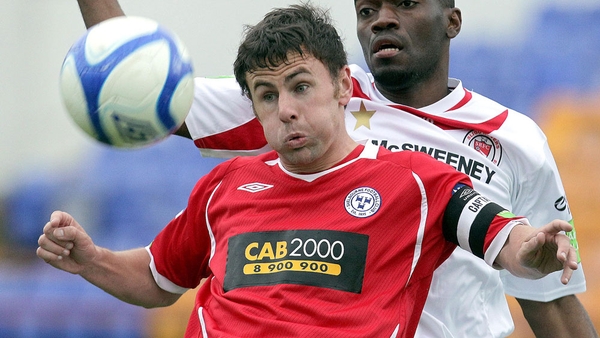 St Pat's 1-3 Shelbourne: David Cassidy