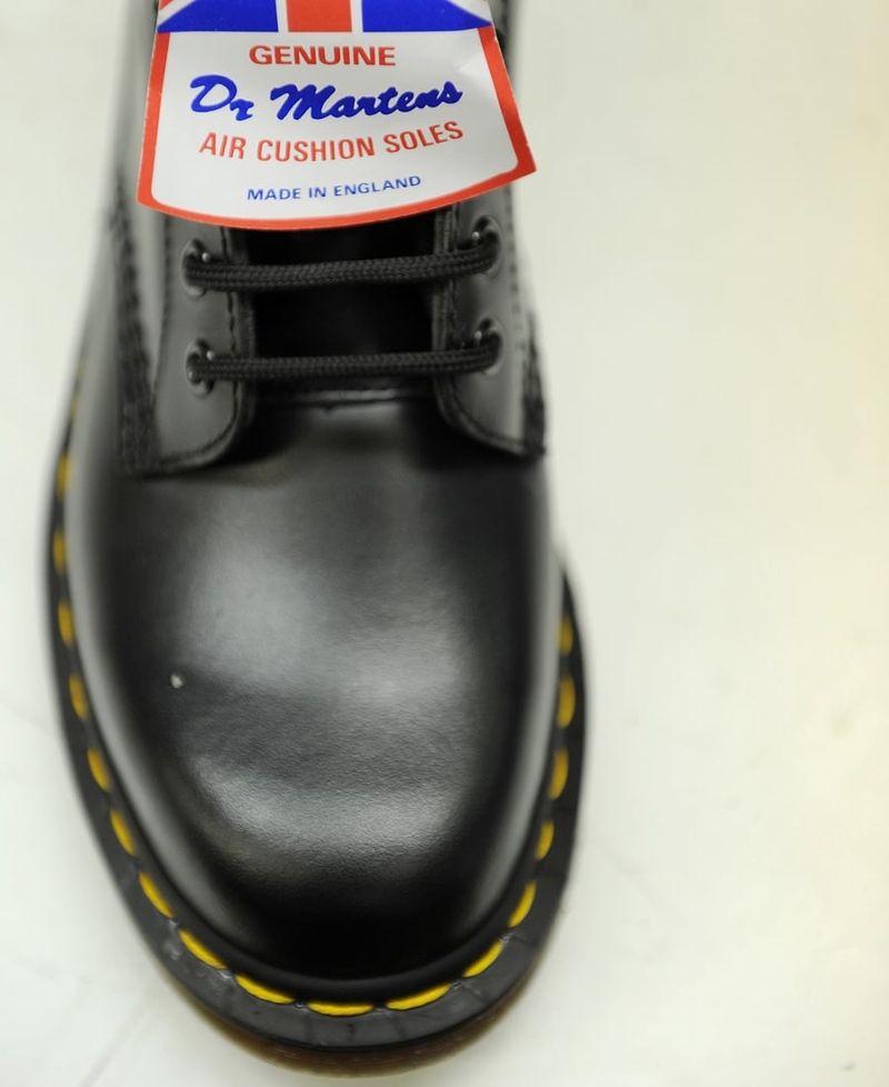 With its yellow stitching and rounded toe, the Doc Marten is certainly an icon