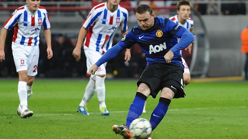 Wayne Rooney - Scored two from the spot in Bucharest