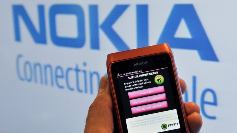 Nokia ranks third in the global network-equipment market after Ericsson and Huawei Technologies