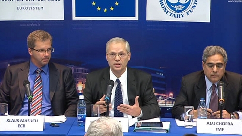 The EU, ECB and IMF - 10th review of the Irish Government's implementation of the bailout programme