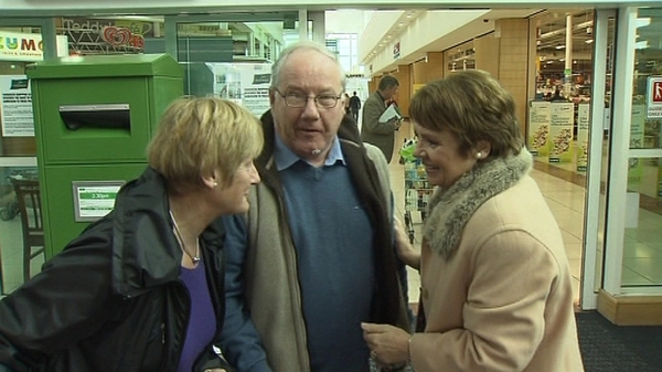 Dana Rosemary Scallon said she would not be "intimidated" into leaving the race for the Áras