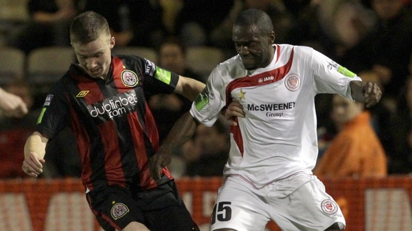 Joseph Ndo set up Lee Lynch for Sligo Rovers' winner