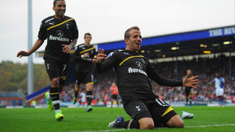 Rafael van der Vaart - His brace gave Spurs victory