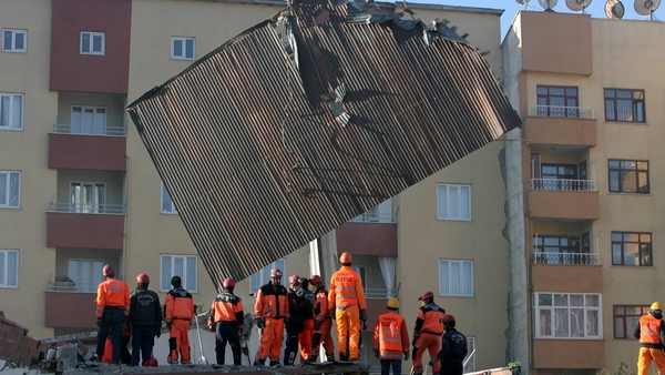 At least 100 people have died in the city of Van