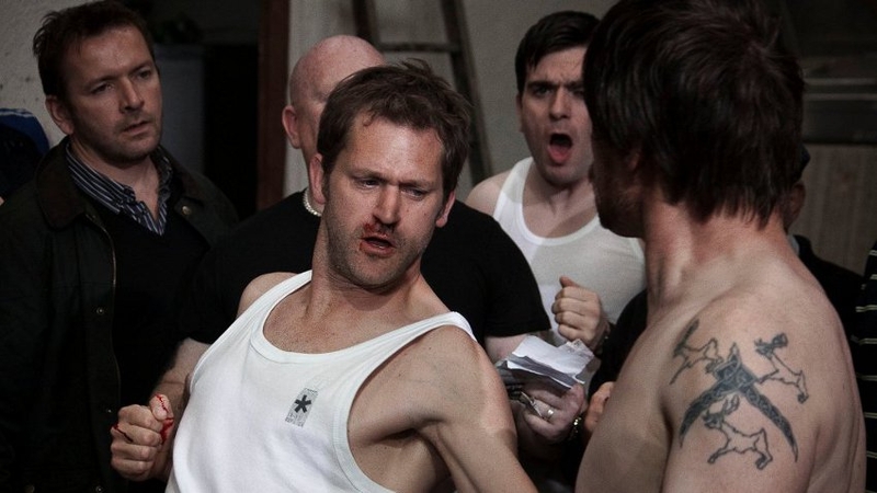 Cathal looks on helplessly