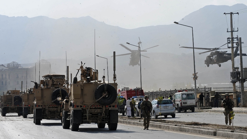ISAF convoy attacked in Kabul