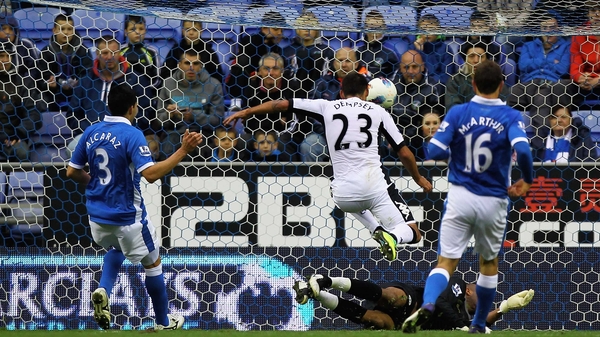 Clint Dempsey - The USA striker blasts home for Fulham in the first half
