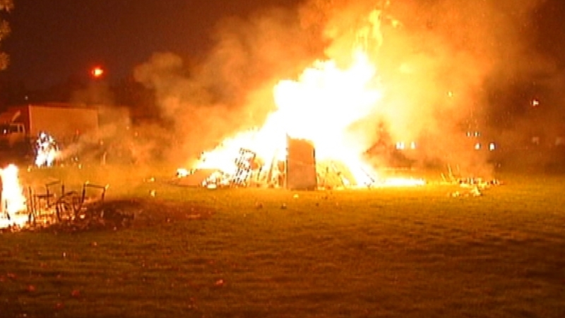 Emergency services reported 801 call-outs over Halloween night