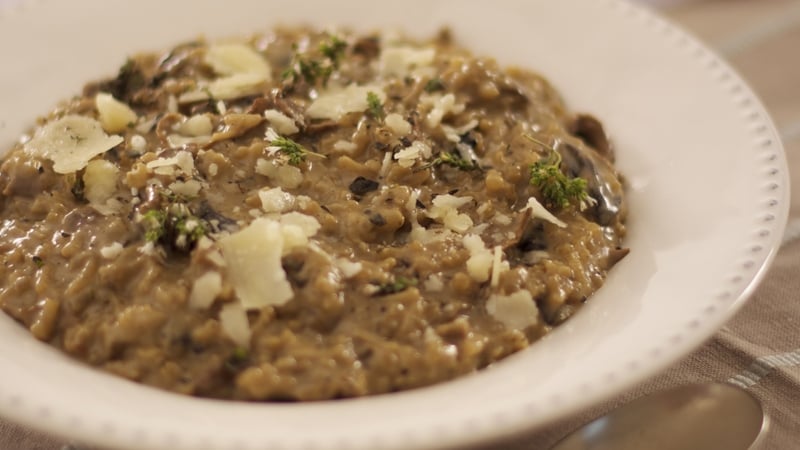Rachel Allen's Baked Mushroom Risotto