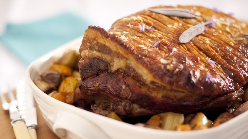 Slow Roast Shoulder of Pork: Rachel Allen