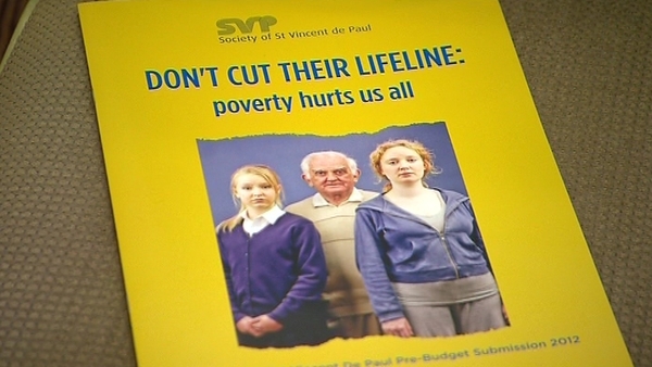 St Vincent de Paul has launched its pre-Budget submission
