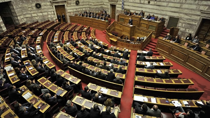 Greece's two main parties are to create a unity government to pass a €130bn bailout