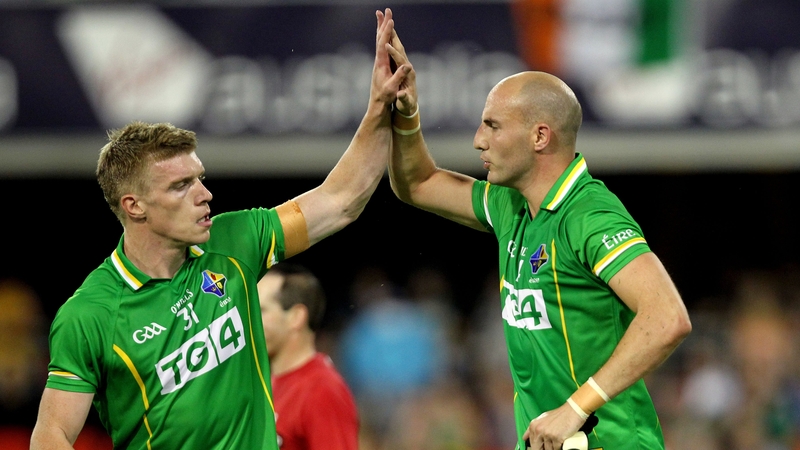 Tommy Walsh - Celebrates with Tadhg Kennelly