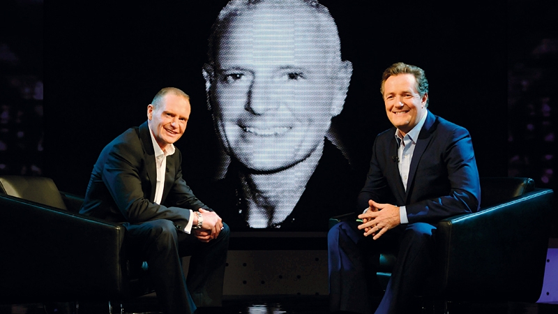 Paul Gascoigne, here with Piers Morgan