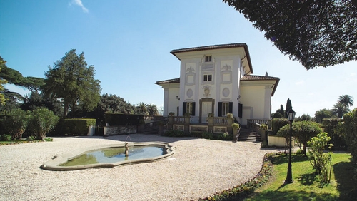 The ambassador to Italy will transfer to the Villa Spada