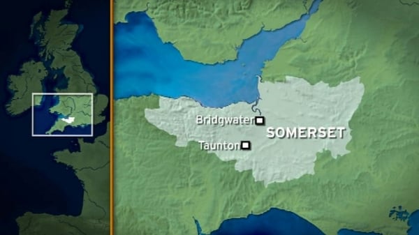 Crash in the southwest of England