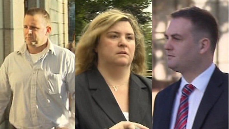 John Burke, Martha McEnery and Daniel Hickey