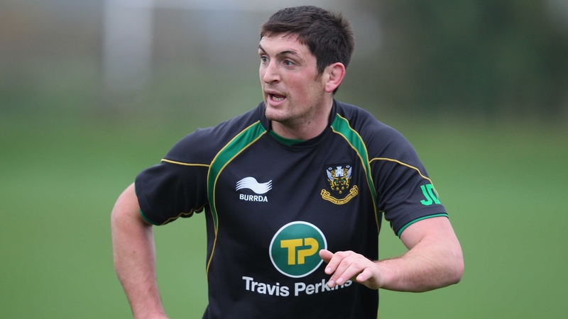 James Downey has played for Northampton Saints since 2007