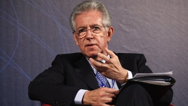 Italian PM Mario Monti's appointment in November did calm markets somewhat