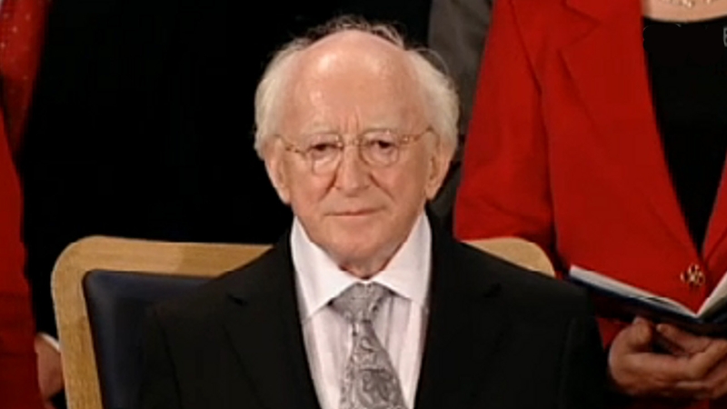 President Michael D Higgins will visit London on his first official trip abroad
