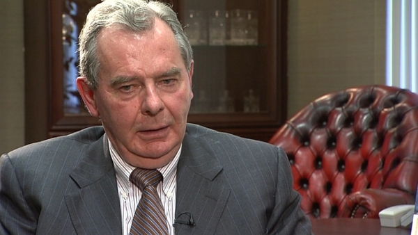Sean Quinn was declared bankrupt in Northern Ireland