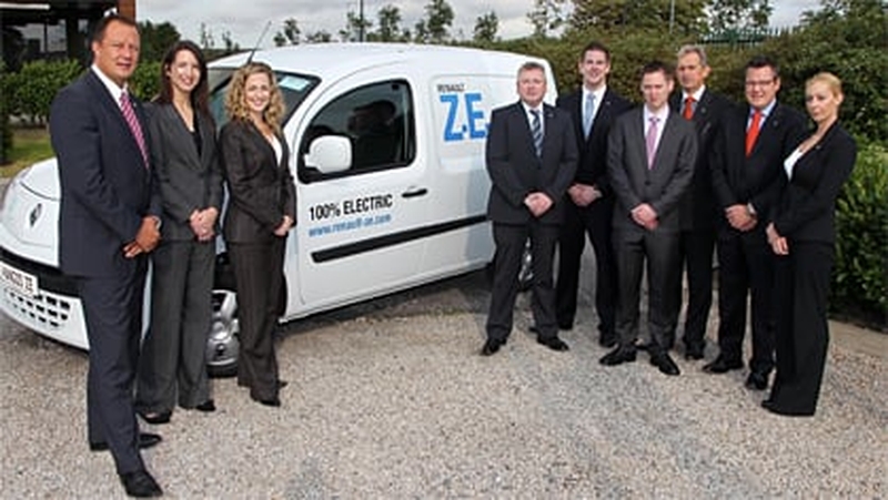 The Renault Kangoo Z.E., the first electric vehicle offering from Renault, was launched last week