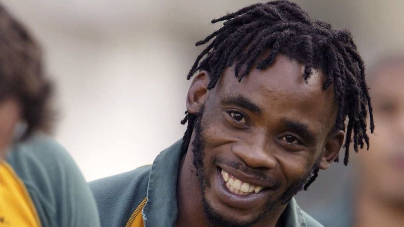 Solly Tyibilika made his test debut in 2004 against Scotland in Edinburgh