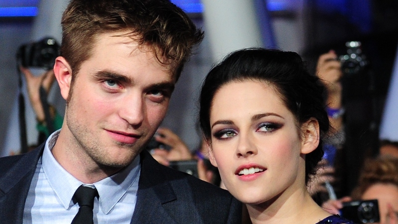 Robert Pattinson and Kristen Stewart