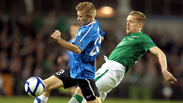 Rep Ireland 1-1 Estonia: Damien Duff