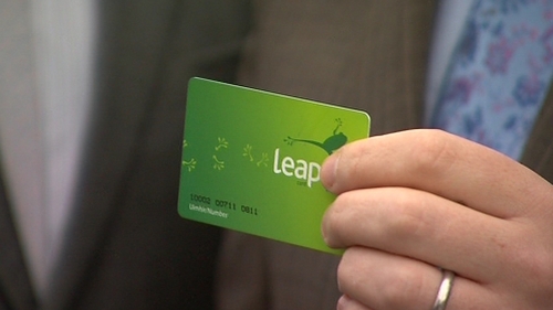 615,000 journeys have been taken using the Leap card